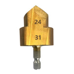 Hexagonal Shank PPR Step Drill Bits Leak Repairing And Connecting Tools, #20, #25, #32