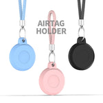適用於 AirTag 第二代 / AirTag 第一代 寵物塑膠防水追蹤器保護殼，藍色，粉紅色，黑色