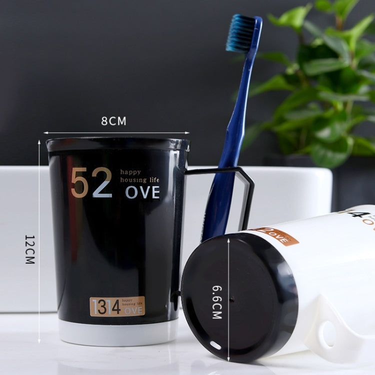 加厚洗漱杯家用情侶漱口刷牙杯