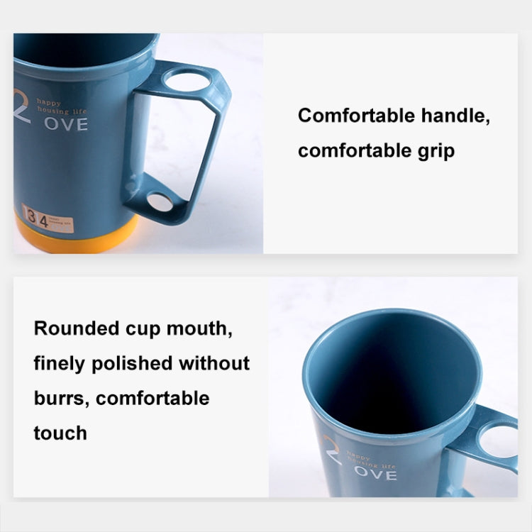加厚洗漱杯家用情侶漱口刷牙杯