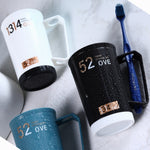 加厚洗漱杯家用情侶漱口刷牙杯