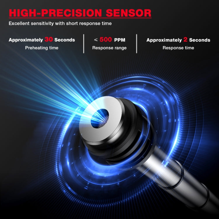 HABOTEST 便攜式充電式氣體探測器，HT629