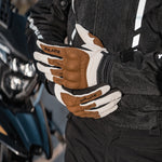 SULAITE 摩托車騎行透氣導電觸控全指手套，M，L，XL，XXL
