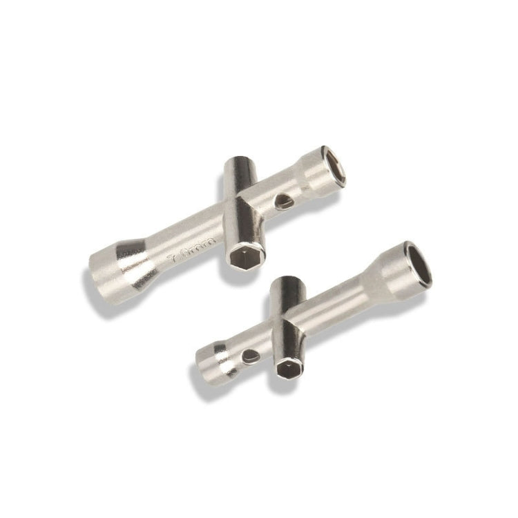 3D 印表機十字扳手迷你套筒 M2/M2.5/M3/M4 螺絲螺母工具，2 件組