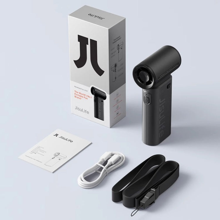 JisuLife Life9 高速手持小風扇 迷你便攜 USB 充電桌面冷卻電風扇，3600mAh，5000mAh
