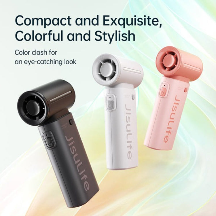 JisuLife Life9 高速手持小風扇 迷你便攜 USB 充電桌面冷卻電風扇，3600mAh，5000mAh