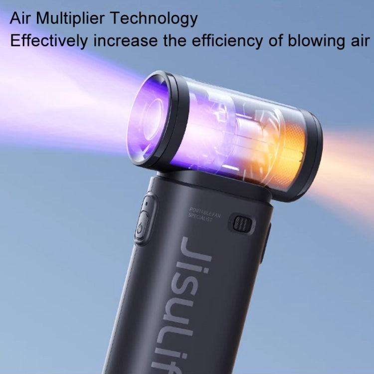 JisuLife Life9 高速手持小風扇 迷你便攜 USB 充電桌面冷卻電風扇，3600mAh，5000mAh
