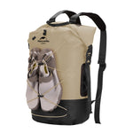 Naturehike 防水濕乾袋 IPX6 戶外海邊潛水游泳漂流裝備，20L 卡其色，20L 黃色，30L 卡其色，30L 黃色，40L 卡其色，40L 黃色