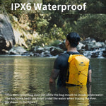 Naturehike 防水濕乾袋 IPX6 戶外海邊潛水游泳漂流裝備，20L 卡其色，20L 黃色，30L 卡其色，30L 黃色，40L 卡其色，40L 黃色
