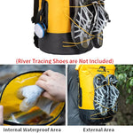 Naturehike 防水濕乾袋 IPX6 戶外海邊潛水游泳漂流裝備，20L 卡其色，20L 黃色，30L 卡其色，30L 黃色，40L 卡其色，40L 黃色