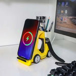 T20S 三合一 15W 小型叉車造型桌面無線充電器附 LED 氛圍燈