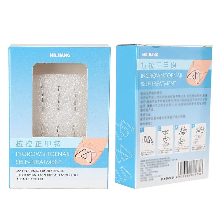 6 支/盒 矯形鋼絲釘入矯形腳趾甲鉤