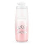 WEST BIKING 750ML 自行車水壺 便攜戶外騎行水杯，白粉漸變，黑灰漸變，藍色漸變，深綠漸變，綠粉漸變，黃綠漸變，黑綠漸變，黑紅漸變