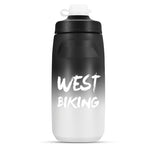 WEST BIKING 620ML 自行車水壺 便攜戶外騎行水杯，白粉漸變，黑灰漸變，藍色漸變，深綠漸變，綠粉漸變，黃綠漸變，黑綠漸變，黑紅漸變