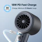 JisuLife FA53 Pro 1 高速強力冷卻手持小風扇迷你便攜USB充電桌面風扇