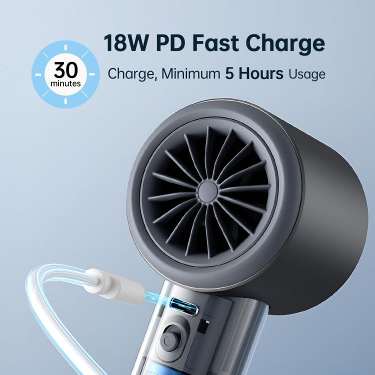 JisuLife FA53 Pro 1 高速強力冷卻手持小風扇迷你便攜USB充電桌面風扇