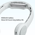 JisuLife FA31 USB充電掛脖迷你風扇 無葉片冷卻戶外大風力電風扇