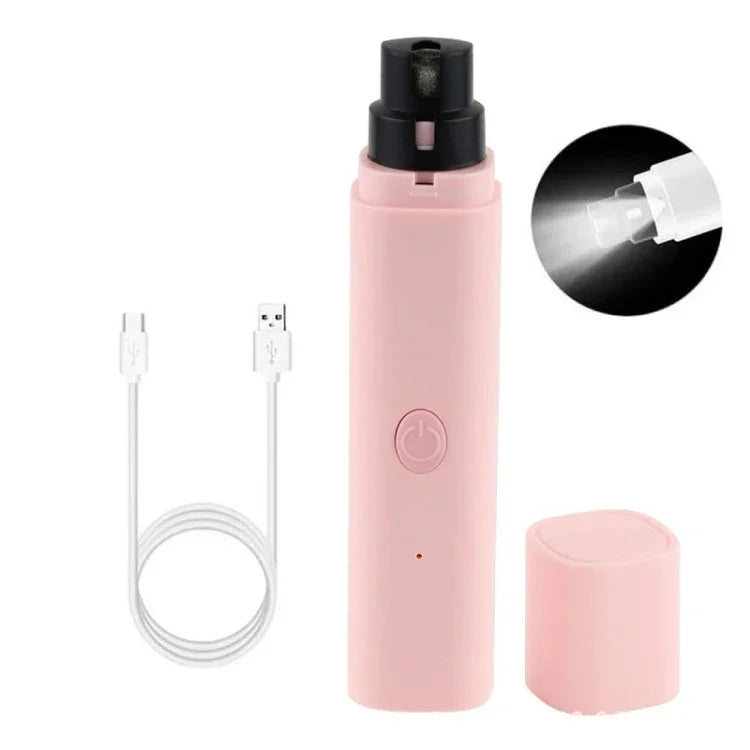 寵物全自動帶LED燈指甲磨甲器