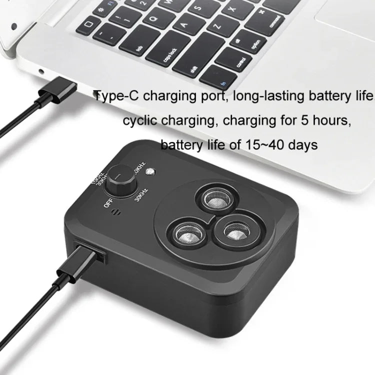 超聲波止吠器 戶外隔音自動驅狗器