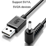 JINGHUA U550C USB 至 DC 充電線小家電電源線, 3.5mm, 5.5mm