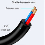 JINGHUA U550C USB 至 DC 充電線小家電電源線, 3.5mm, 5.5mm