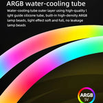 COOLMOON AS360 魔鑽版電腦散熱器 ARGB 水冷燈光一體式 CPU 散熱器, AS360