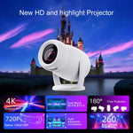 HY400 Android 12.0 系統智慧投影機便攜家庭投影機，美規插頭，歐規插頭，英規插頭，澳規插頭