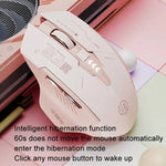 Inphic F8 2.4G無線靜音充電電腦遊戲滑鼠，F8