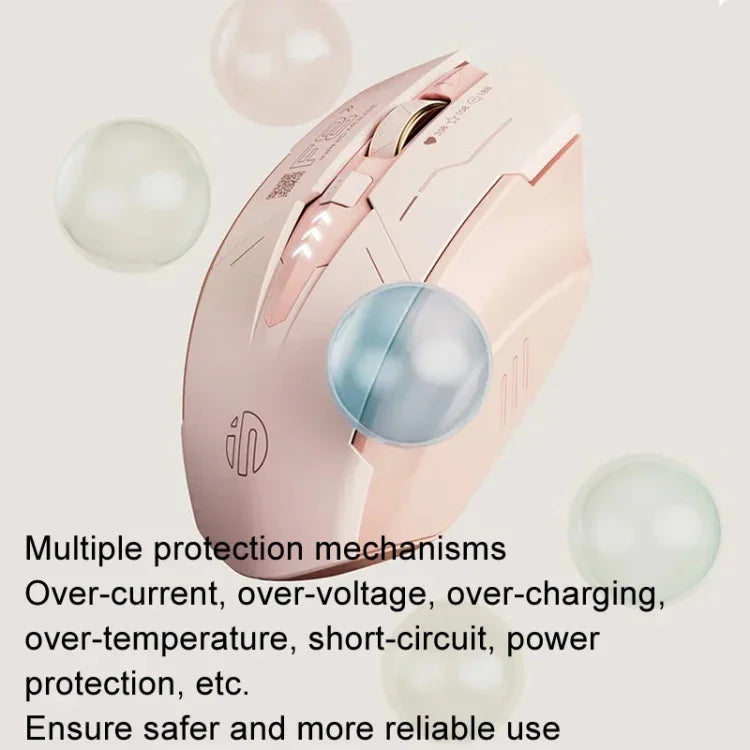 Inphic F8 2.4G無線靜音充電電腦遊戲滑鼠，F8