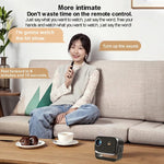 便攜迷你投影機智慧家庭劇院，Android 4K 高清版，手機同屏版