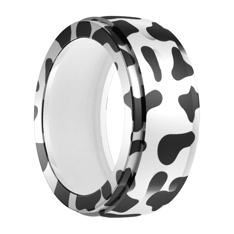 適用於 Samsung Galaxy Ring / Oura Ring 矽膠彈性印花保護套，防刮保護殼，S，M