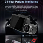 M700A三通道車載記錄器4K UHD前+1080P內+2K後+GPS+WiFi行車記錄器，M700A