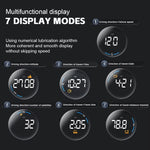 Head-up Display USB Powered Car GPS Altitude Meter