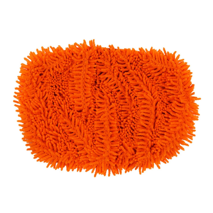 適用於Swiffer Sweeper及其他10英寸平拖把替換墊，2片毛巾布，珊瑚絨灰色，珊瑚絨綠色，條紋灰色，雪尼爾綠色，雪尼爾橙色，雪尼爾灰色