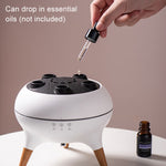 動態多噴霧香薰擴香器帶彩燈遙控加濕器，歐盟插頭，美國插頭，英國插頭