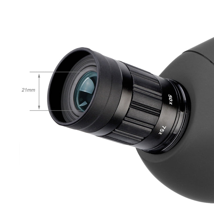 SVBONY SV28 25-75x70 IP65 防水觀鳥望遠鏡，21mm 目鏡