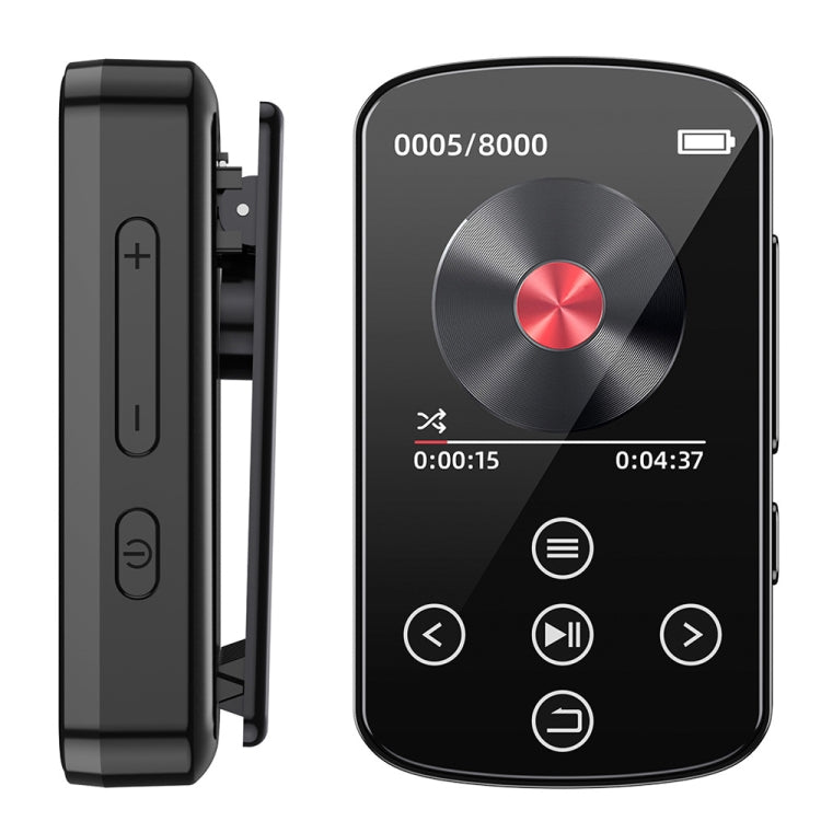 MP3藍牙音樂播放器 HIFI運動夾式觸控螢幕MP4，無TF卡，8GB，16GB，32GB，64GB，128GB