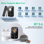 MP3藍牙音樂播放器 HIFI運動夾式觸控螢幕MP4，無TF卡，8GB，16GB，32GB，64GB，128GB