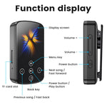 MP3藍牙音樂播放器 HIFI運動夾式觸控螢幕MP4，無TF卡，8GB，16GB，32GB，64GB，128GB