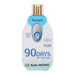 TempU一次性溫度記錄器 用於冷鏈運輸車輛，30天，60天，90天