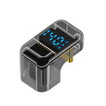 Type-C 數位顯示 U 型轉接頭 180度彎頭 140W 4.0 轉接器, 180度彎頭