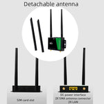 4G 無線插入式路由器可拆卸延伸天線 LTE 監控網絡 WiFi 熱點，歐規插頭，LT210B