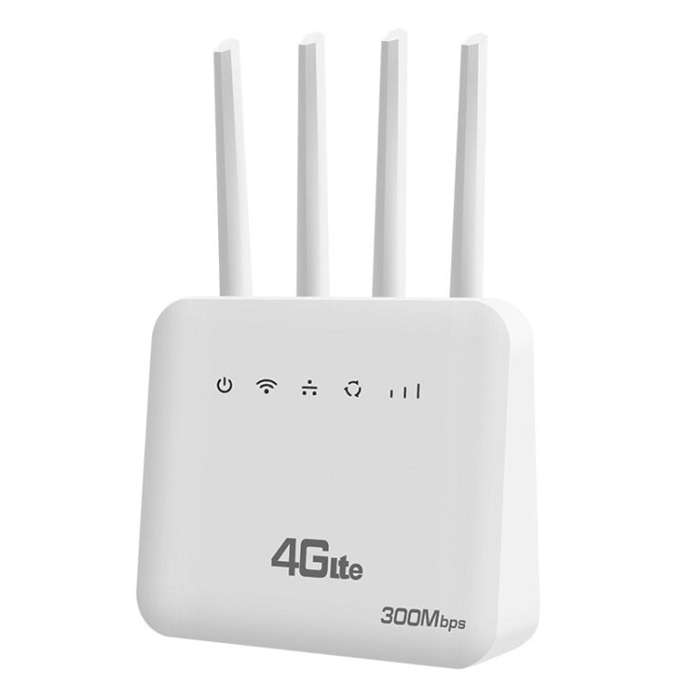 4G CPE WiFi6 插入式無線路由器雙埠無線熱點，歐規插頭，適用於歐洲/亞洲/非洲