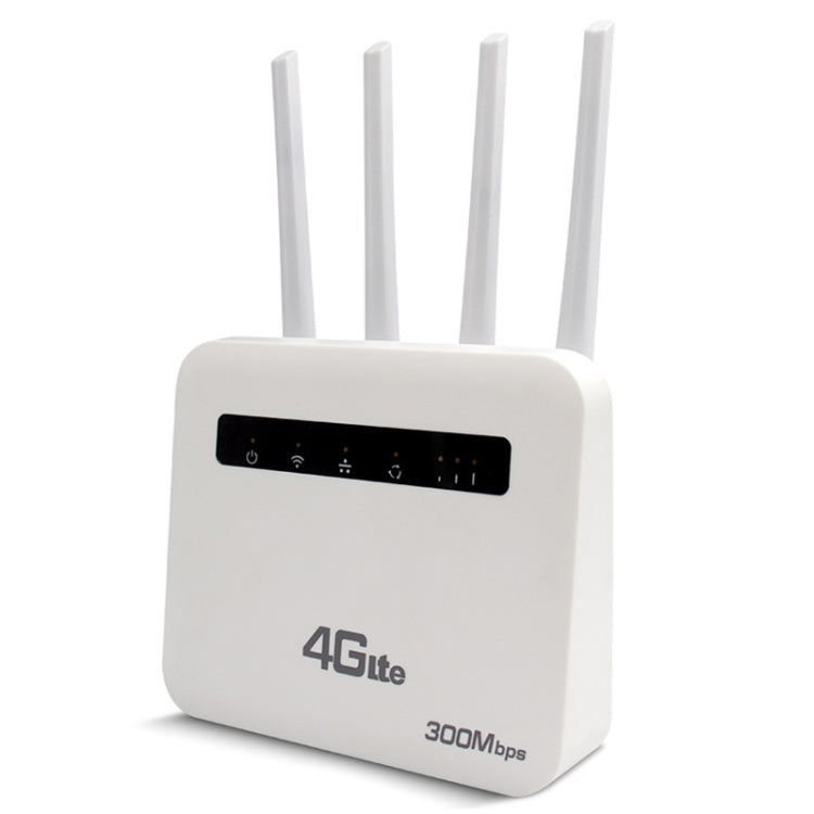 4G CPE WiFi6 插入式無線路由器雙埠無線熱點，歐規插頭，適用於歐洲/亞洲/非洲