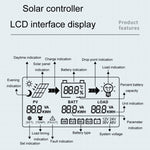 12V/24V 60A MPPT 智能照明識別太陽能控制器，CM-D60，CM-D50