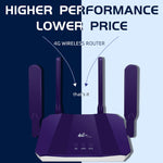 4G WiFi6 SIM Card CPE Wireless Router, EU Plug, R8B