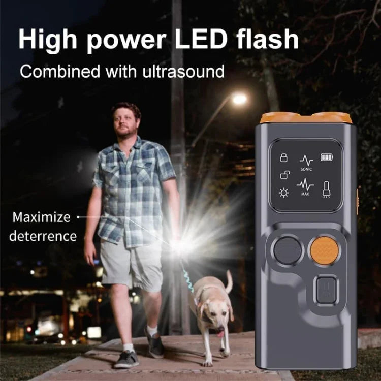 超聲波雙頭狗驅趕止吠器 高功率LED閃光燈，P7