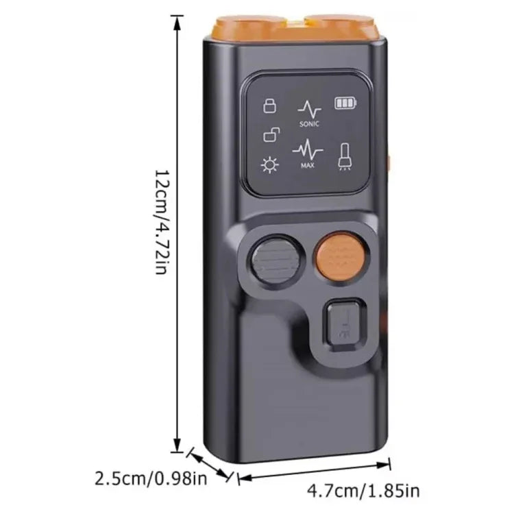 超聲波雙頭狗驅趕止吠器 高功率LED閃光燈，P7
