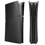 適用於 PS5 Slim 替換面板外殼可拆卸保護殼，光碟版黑色，數位版黑色，光碟版白色，數位版白色，光碟版灰色，數位版灰色