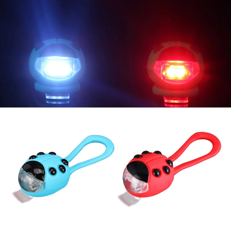 自行車裝備矽膠瓢蟲 LED 頭燈